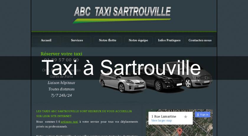 Taxi à Sartrouville 