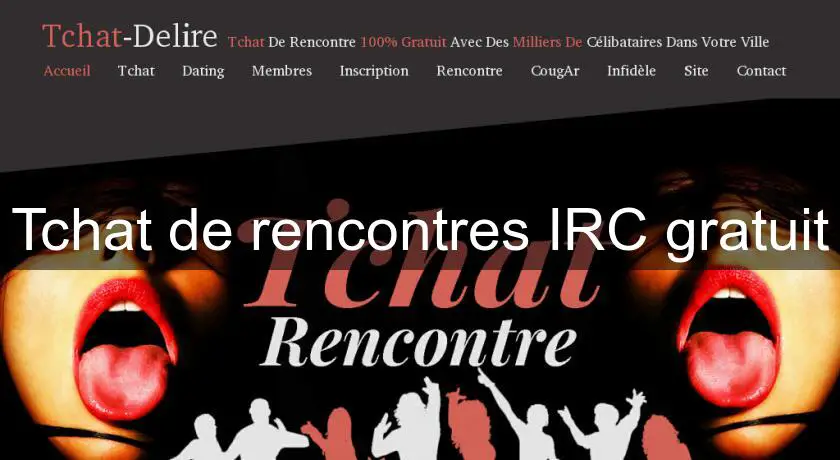 Tchat de rencontres IRC gratuit