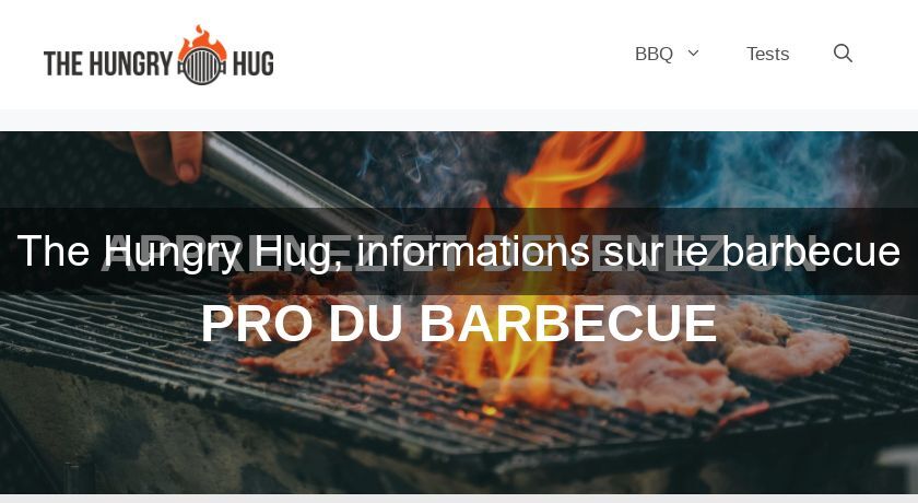 The Hungry Hug, informations sur le barbecue