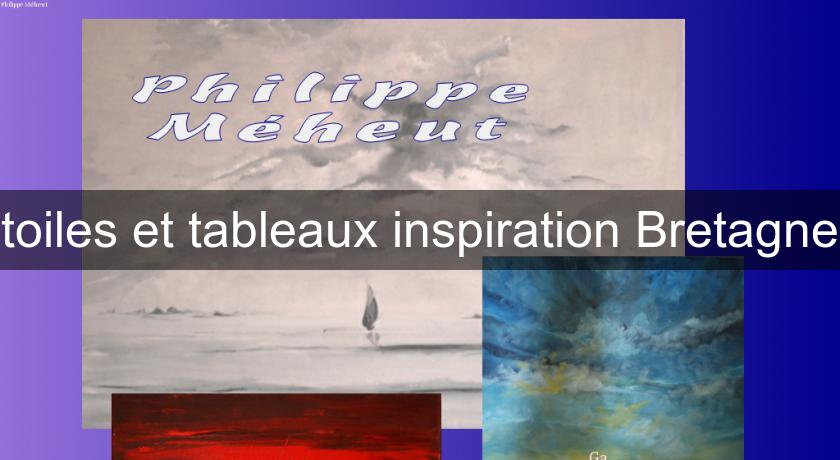toiles et tableaux inspiration Bretagne