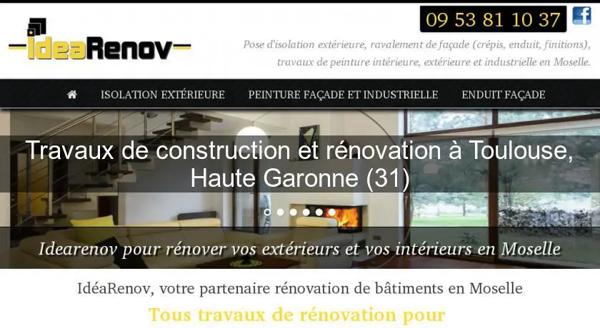 Travaux de construction et rénovation à Toulouse, Haute Garonne (31)