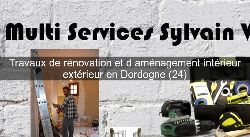 Travaux de rénovation et d'aménagement intérieur extérieur en Dordogne (24)
