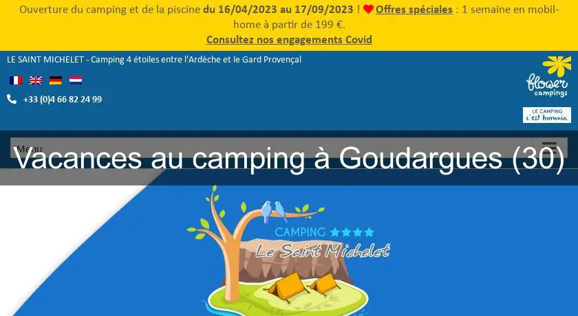 Vacances au camping à Goudargues (30)
