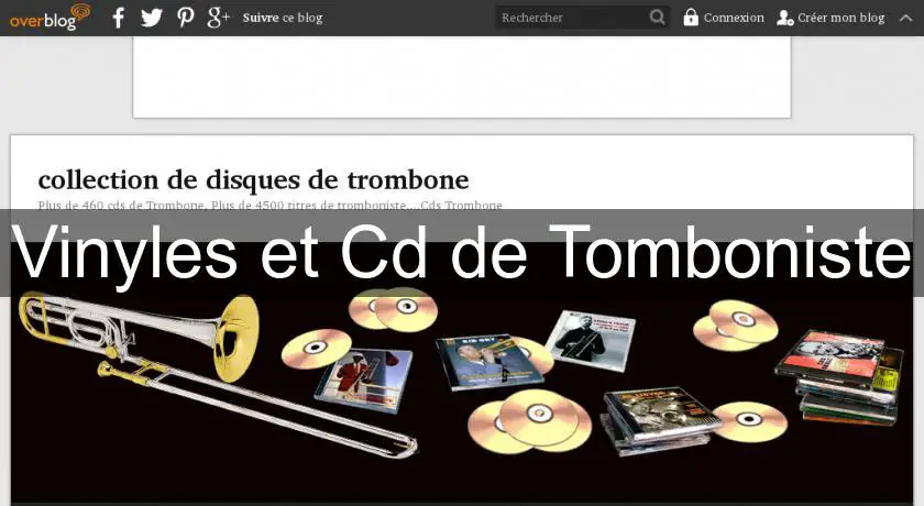 Vinyles et Cd de Tomboniste