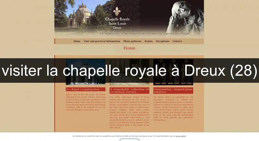 visiter la chapelle royale à Dreux (28)