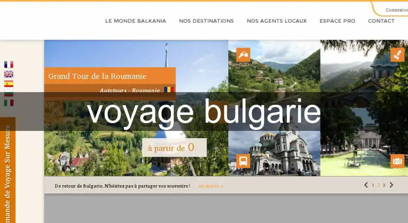 voyage bulgarie