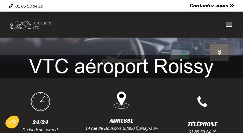 VTC aéroport Roissy