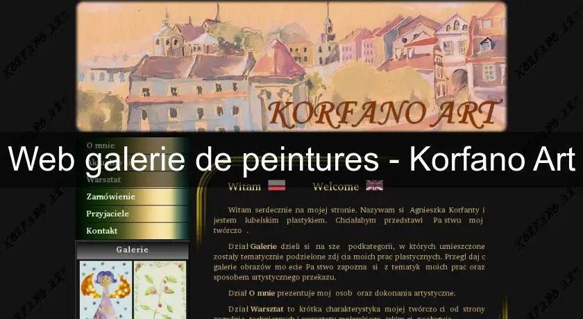 Web galerie de peintures - Korfano Art