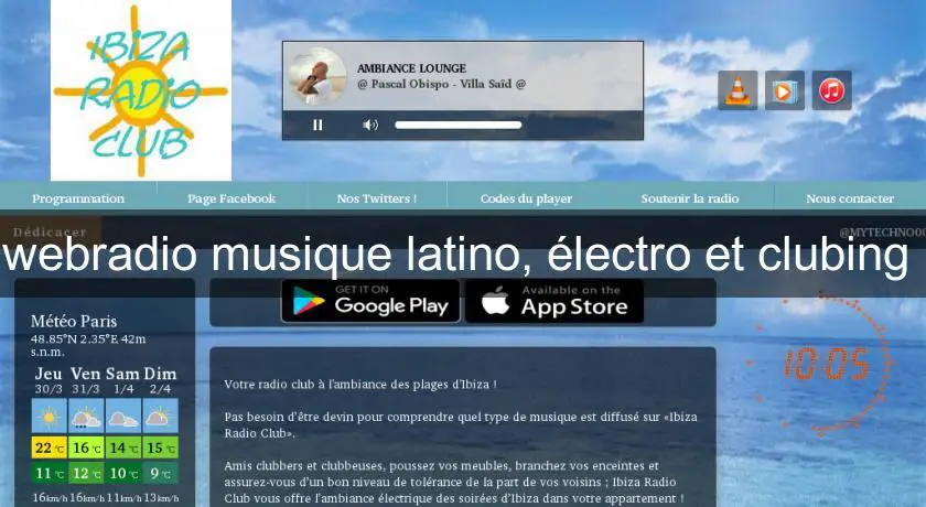 webradio musique latino, électro et clubing 