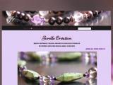 collier, bracelet, bijoux de perles et pierres faits mains