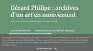 Gérard Philipe biographie et oeuvres