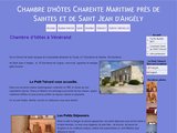 Location de chambres d'hôtes près de Saintes, en Charente Maritime (17)
