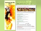 Programme et festivités, Carnaval de Rio 2011
