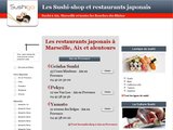 Vente et livraison de Sushi sur Marseille, et dans les Bouches du Rhône (13)