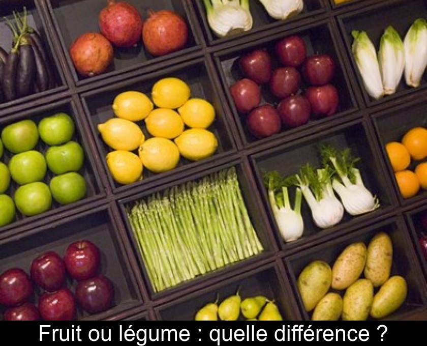 Fruit ou légume : quelle différence ?