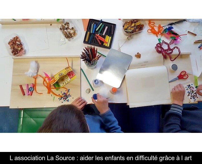 L'association La Source : aider les enfants en difficulté grâce à l'art