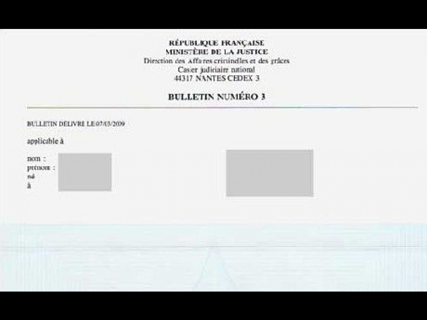 ... extrait de casier judiciaire Comment obtenir le bulletin n°3 ... extrait de casier judiciaire Comment obtenir le bulletin n°3