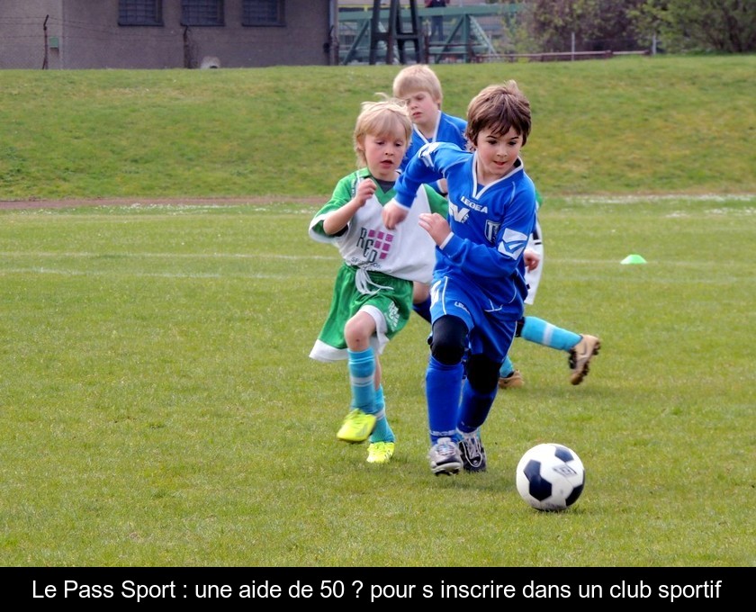 Le Pass'Sport : une aide de 50 € pour s'inscrire dans un club sportif