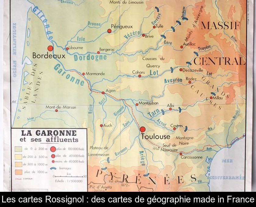 Les cartes Rossignol : des cartes de géographie made in France
