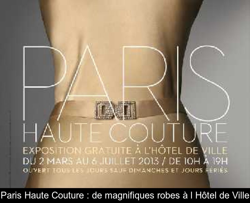 Paris Haute Couture : de magnifiques robes à l'Hôtel de Ville
