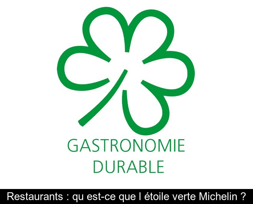 Restaurants : qu'est-ce que l'étoile verte Michelin ?