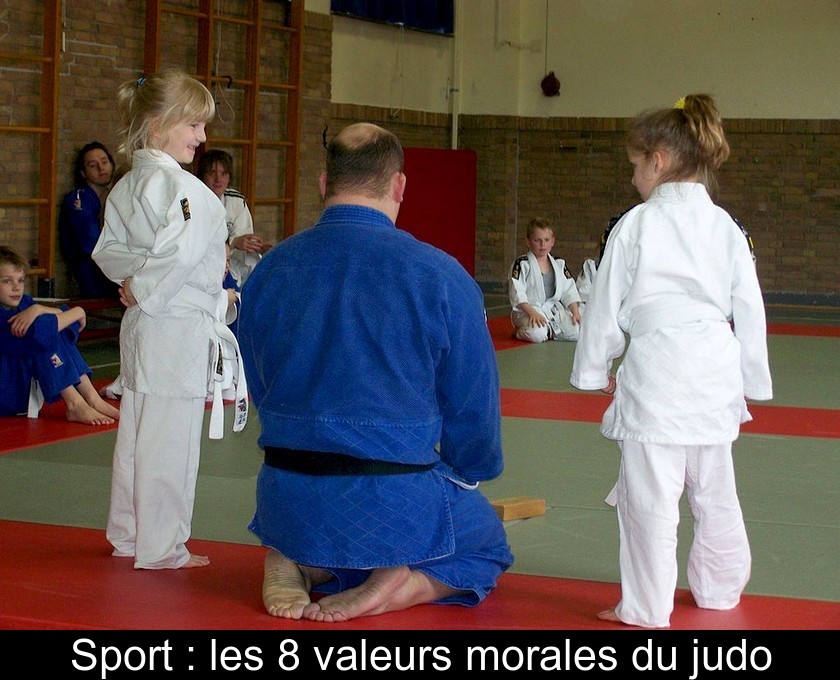 Sport : les 8 valeurs morales du judo