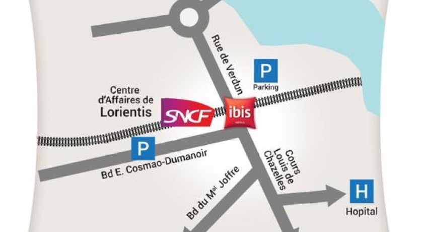 Hotel Ibis Lorient Centre Gare 