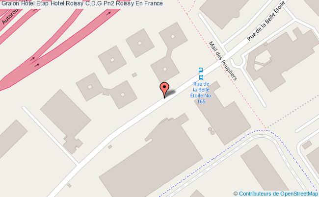 plan Etap Hotel Roissy C.d.g Pn2 Roissy En France