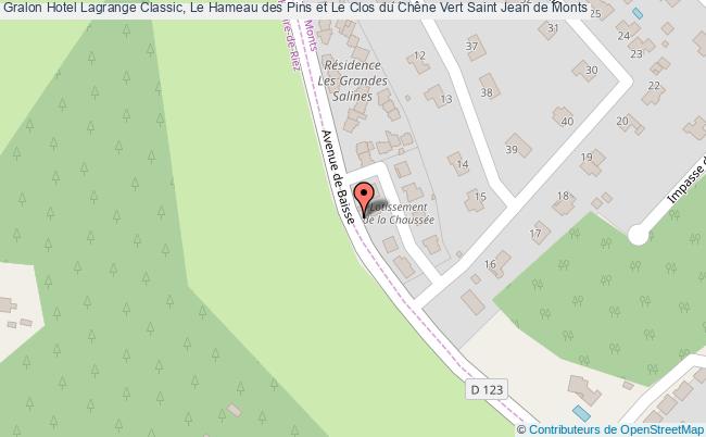 plan Résidence Lagrange Classic, Le Hameau Des Pins Et Le Clos Du Chêne Vert Saint Jean de Monts