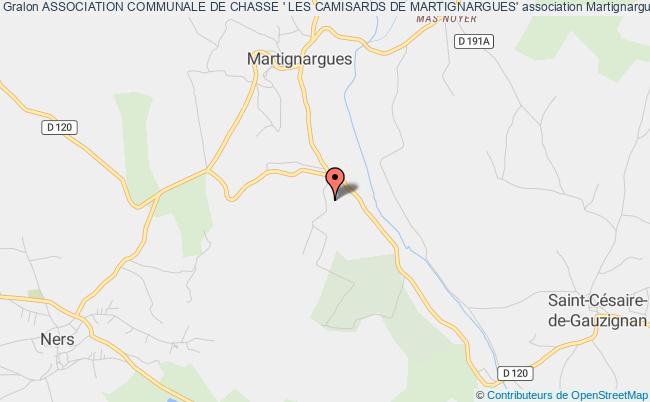 ASSOCIATION COMMUNALE DE CHASSE ' LES CAMISARDS DE MARTIGNARGUES'