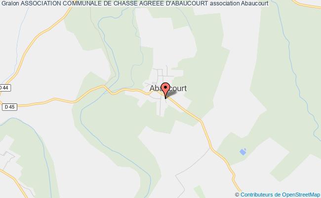 ASSOCIATION COMMUNALE DE CHASSE AGREEE D'ABAUCOURT