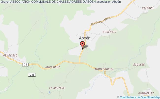 ASSOCIATION COMMUNALE DE CHASSE AGREEE D'ABOEN