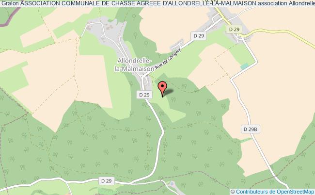 ASSOCIATION COMMUNALE DE CHASSE AGREEE D'ALLONDRELLE-LA-MALMAISON
