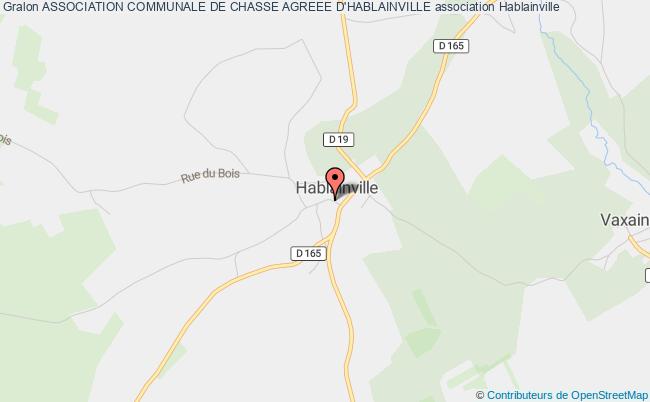 ASSOCIATION COMMUNALE DE CHASSE AGREEE D'HABLAINVILLE