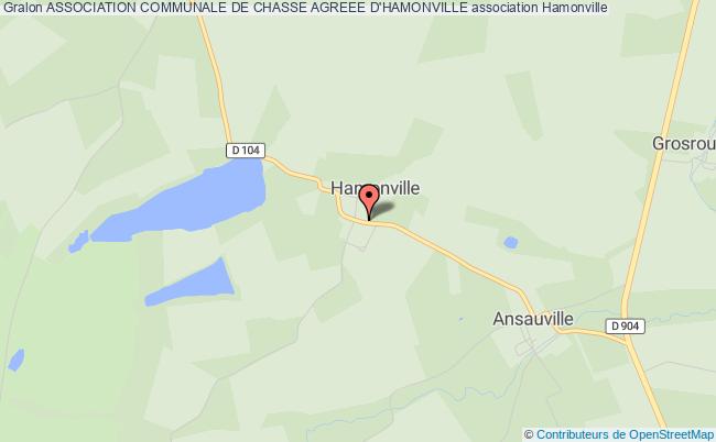 ASSOCIATION COMMUNALE DE CHASSE AGREEE D'HAMONVILLE