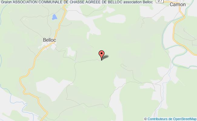 ASSOCIATION COMMUNALE DE CHASSE AGREEE DE BELLOC