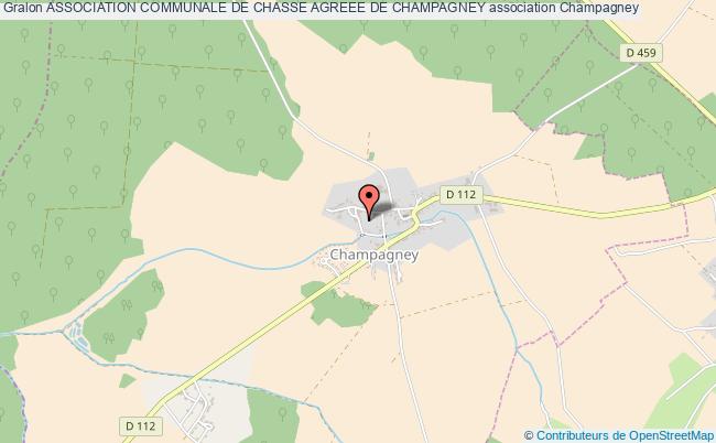 ASSOCIATION COMMUNALE DE CHASSE AGREEE DE CHAMPAGNEY