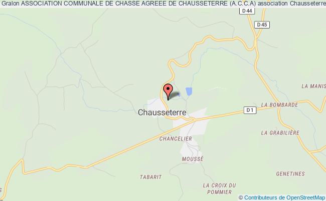 ASSOCIATION COMMUNALE DE CHASSE AGREEE DE CHAUSSETERRE (A.C.C.A)