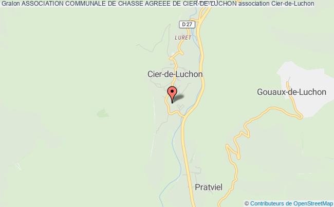 ASSOCIATION COMMUNALE DE CHASSE AGREEE DE CIER-DE-LUCHON