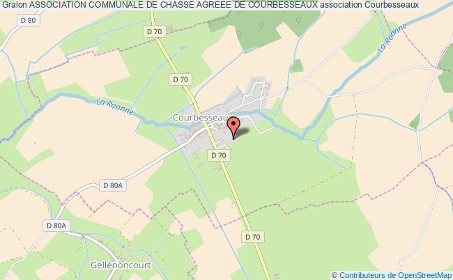 ASSOCIATION COMMUNALE DE CHASSE AGREEE DE COURBESSEAUX