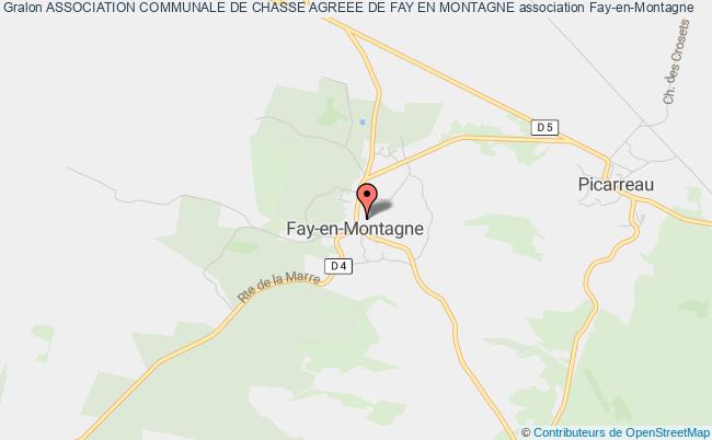 ASSOCIATION COMMUNALE DE CHASSE AGREEE DE FAY EN MONTAGNE