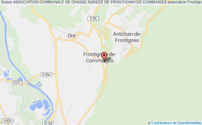 ASSOCIATION COMMUNALE DE CHASSE AGREEE DE FRONTIGNAN DE COMMINGES