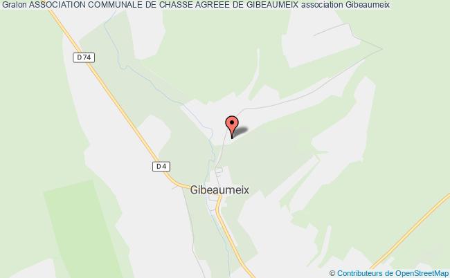 ASSOCIATION COMMUNALE DE CHASSE AGREEE DE GIBEAUMEIX