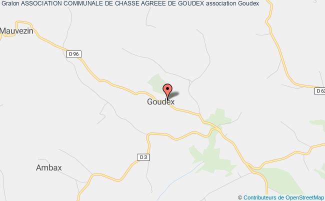 ASSOCIATION COMMUNALE DE CHASSE AGREEE DE GOUDEX