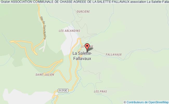 ASSOCIATION COMMUNALE DE CHASSE AGREEE DE LA SALETTE-FALLAVAUX