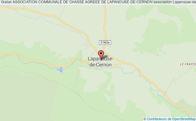 ASSOCIATION COMMUNALE DE CHASSE AGREEE DE LAPANOUSE-DE-CERNON
