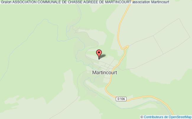 ASSOCIATION COMMUNALE DE CHASSE AGREEE DE MARTINCOURT