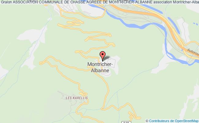 ASSOCIATION COMMUNALE DE CHASSE AGREEE DE MONTRICHER-ALBANNE