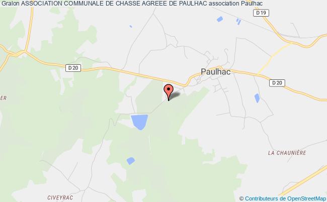 ASSOCIATION COMMUNALE DE CHASSE AGREEE DE PAULHAC