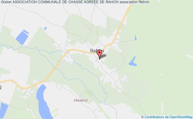 ASSOCIATION COMMUNALE DE CHASSE AGREEE DE RAHON
